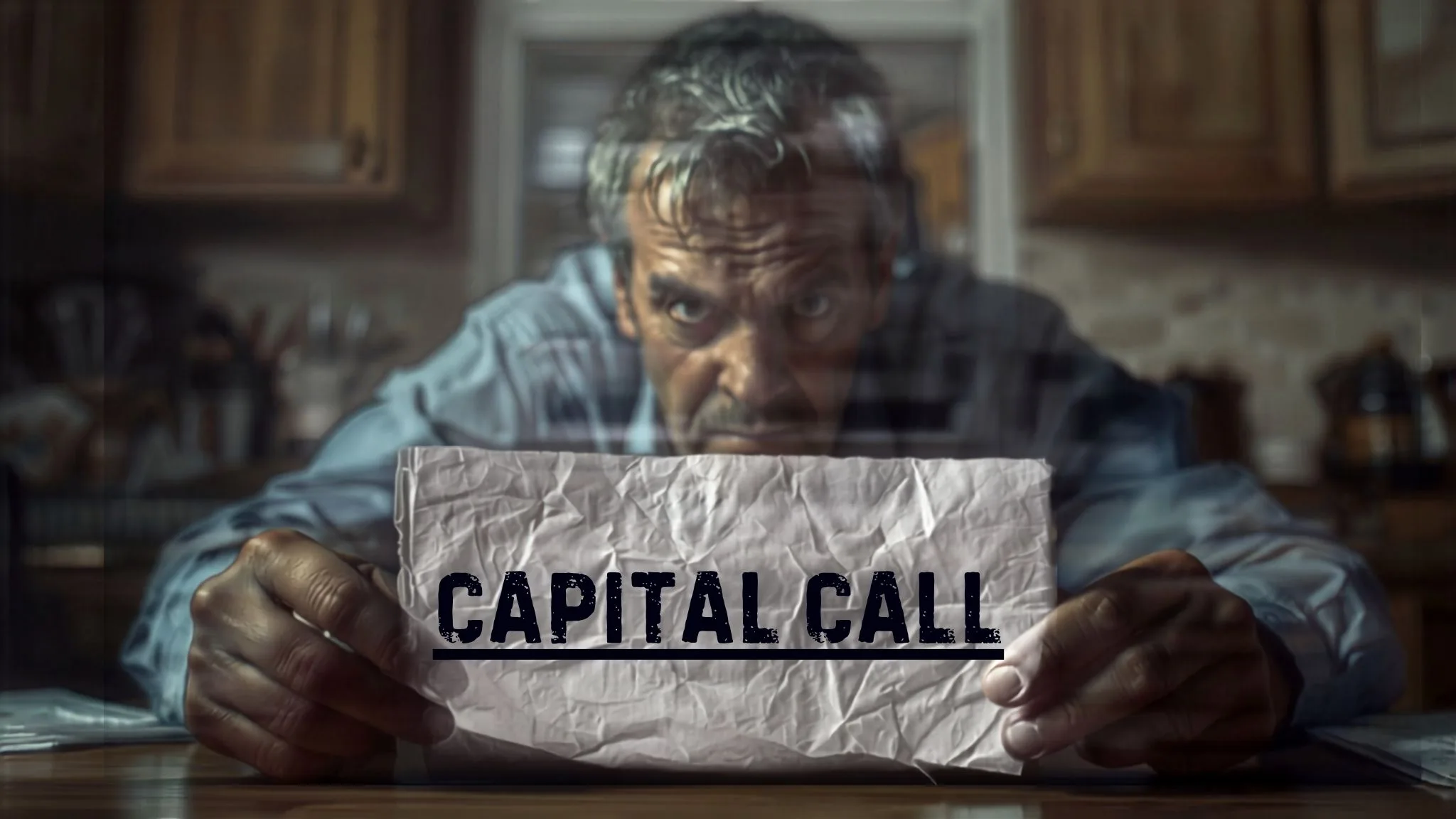 Capital Call Letter - Financial Distress