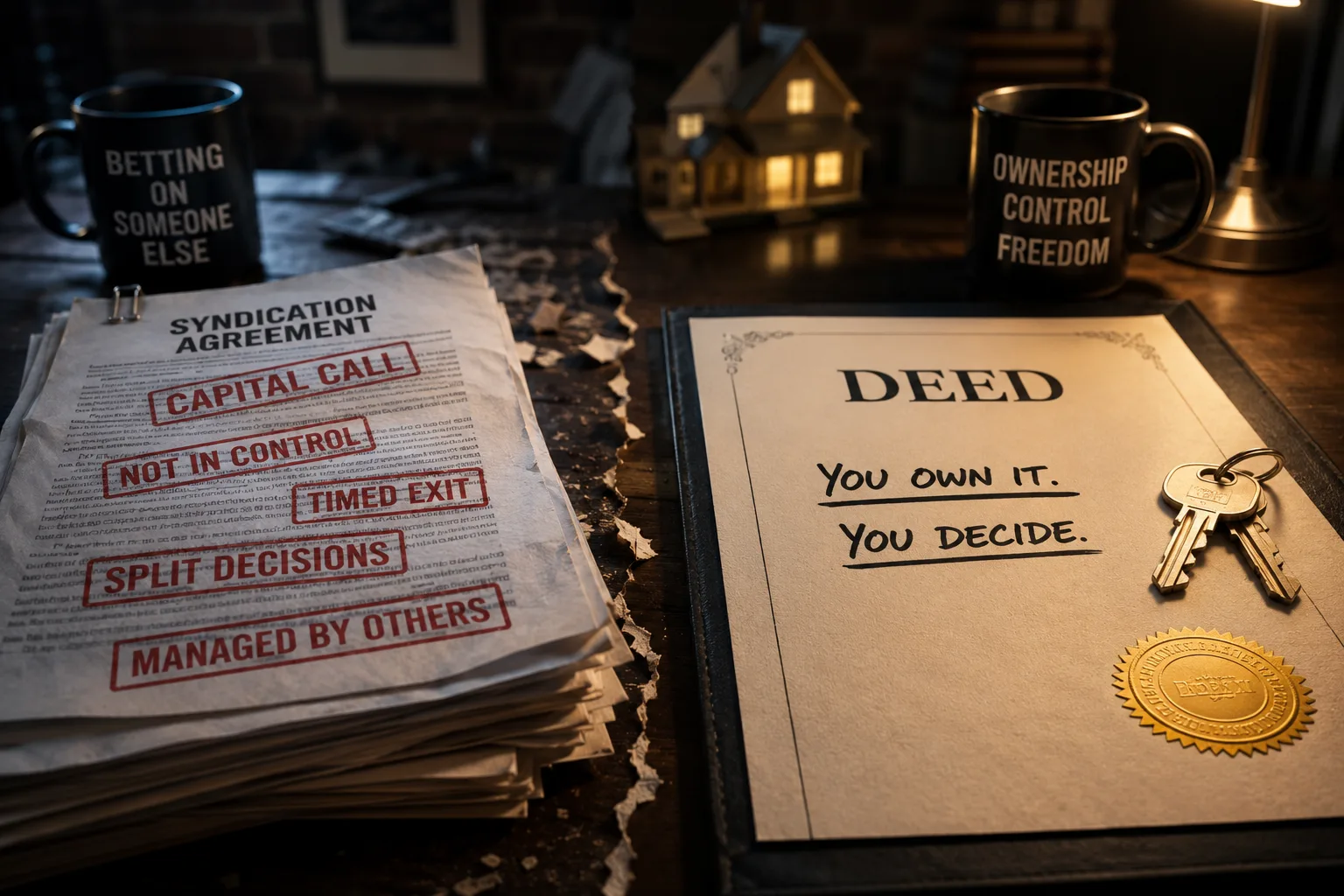 DEED vs Syndication Agreement - Real Ownership