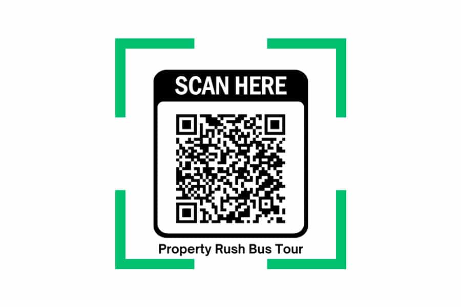 QR Code Bus Tour Flyer